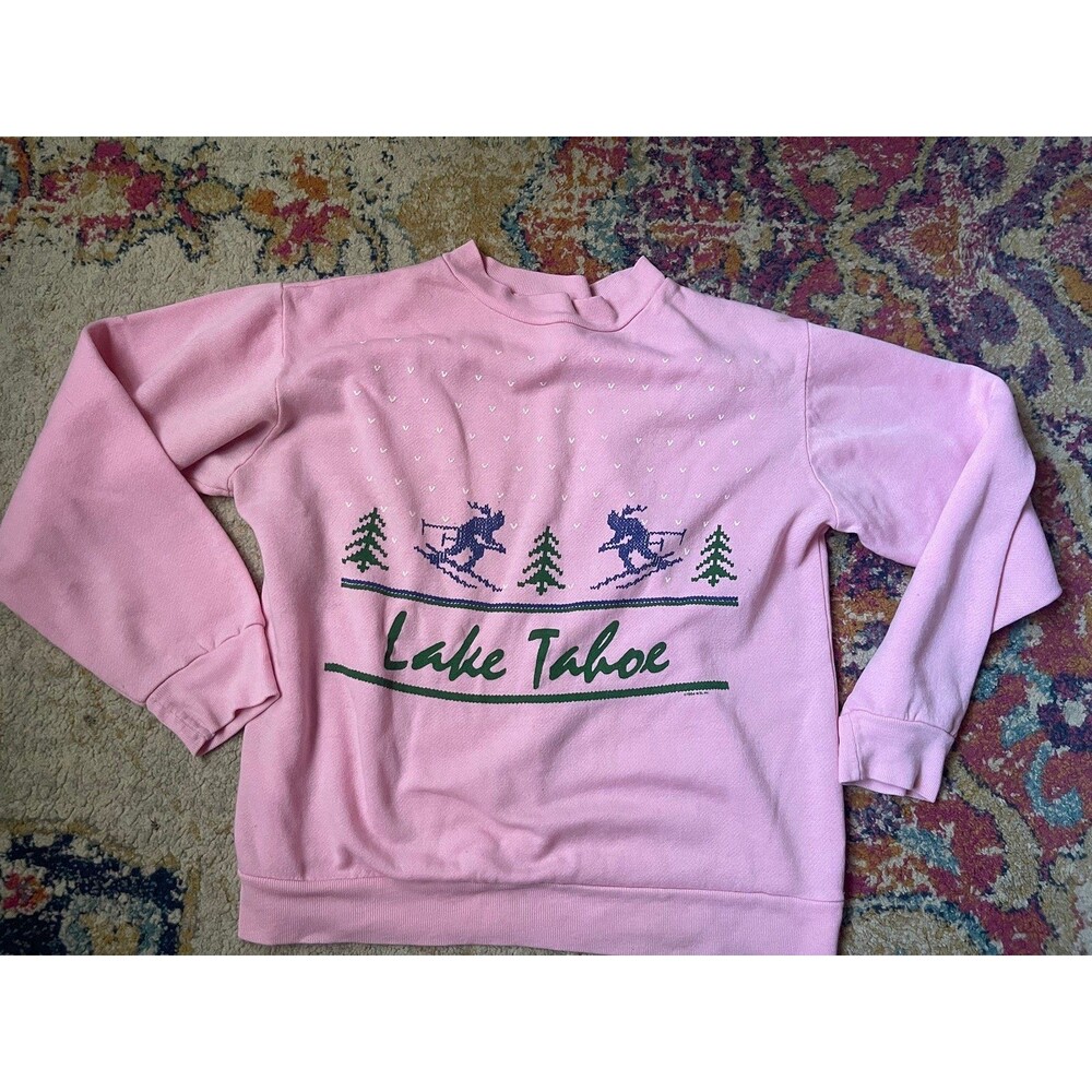 Vintage 80s Lake Tahoe Crewneck